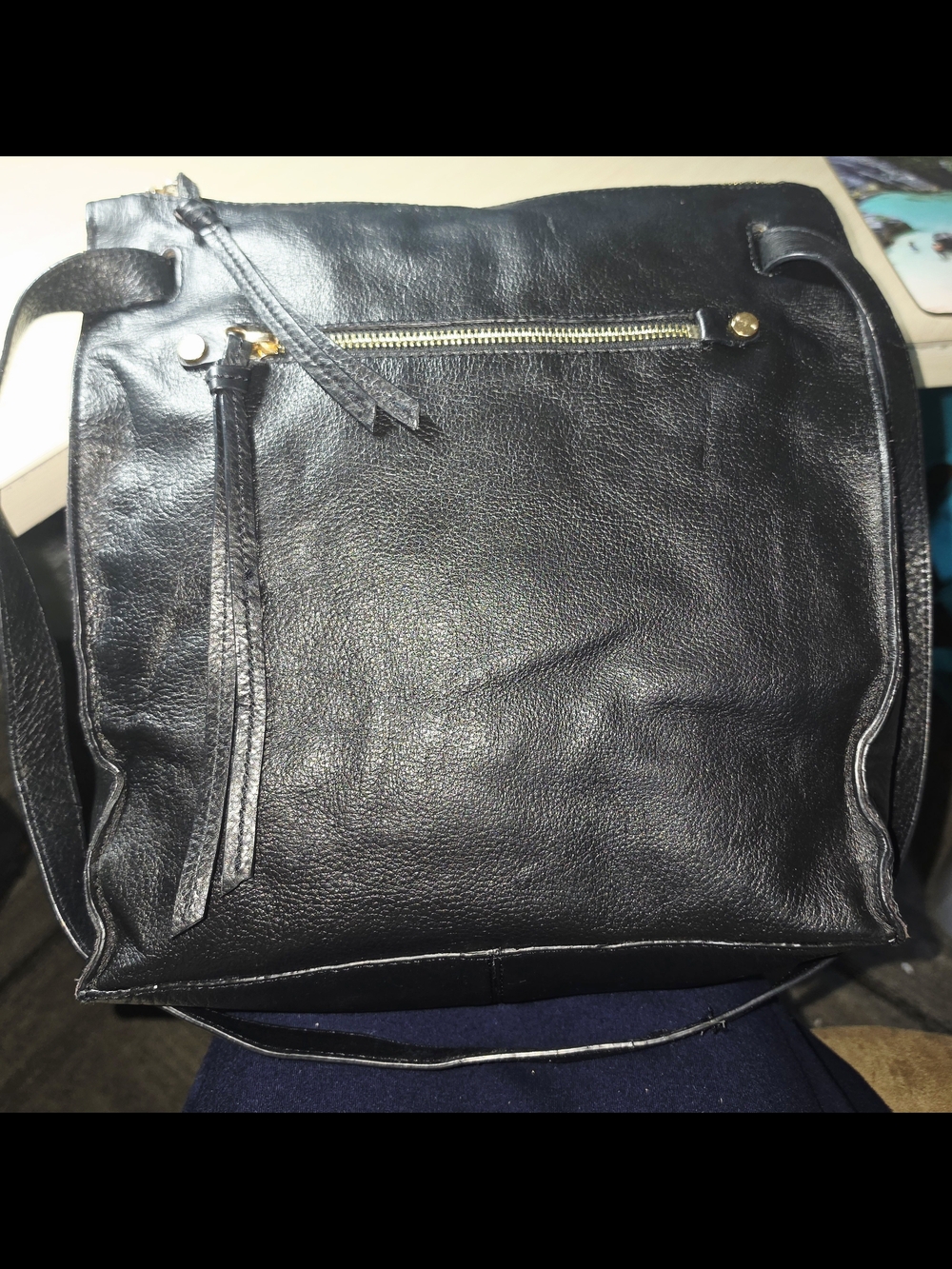 KOOBA FAIRFIELD Black Leather Convertible Backpack - Picture 2 of 16